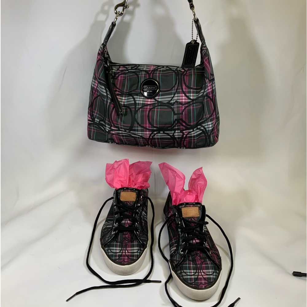 Coach Matching Tennis Shoe and Hobo Purse